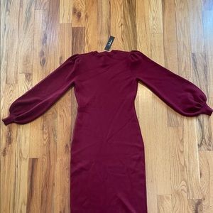 Lulu’s red maxi dress | size M | NWT